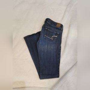 American Eagle flare leg women's jeans size 2